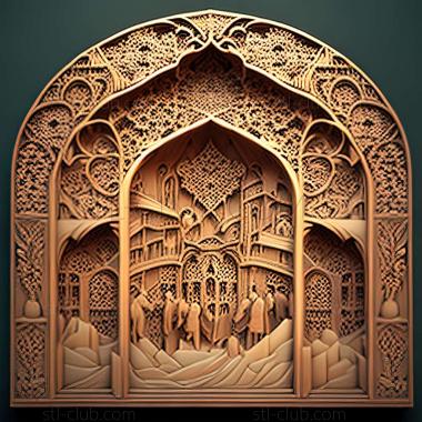 3D model Art of Liof Iranian architects (STL)